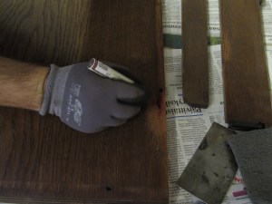 Esivärjäys korjauskynällä