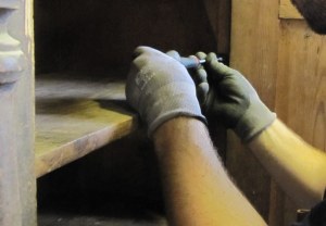 Aloitin projektin oven irroittamisella. Aloitin projektin oven irroittamisella.