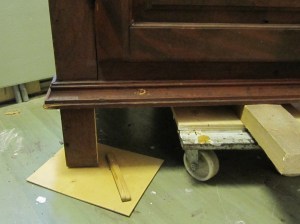 Kaapin vauriotunut jalka. Kaapin vauriotunut jalka.