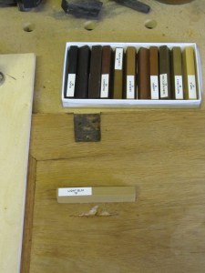 Vahakitin värin valitseminen. Vahakitin värin valitseminen.