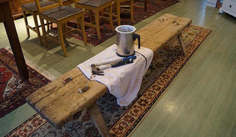 Talonpoikaispenkin kunnostaminen