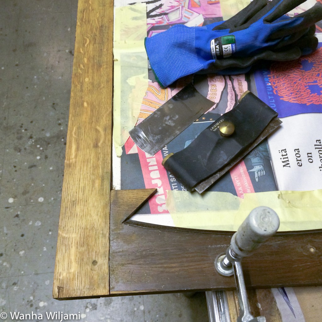 Jugend vaatekaapin entisöinti